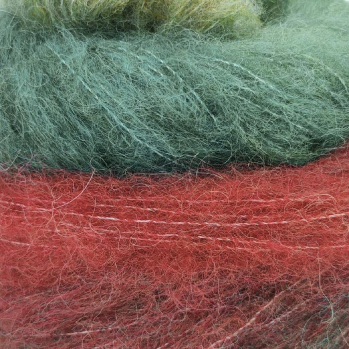 21 Пряжа Laines du Nord Poema Alpaca, 100г - 400м, різнокольоровий, 40% альпака, 40% шерсть, 20% нейлон