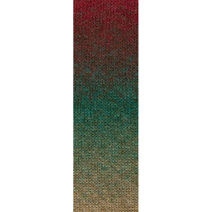 21 Пряжа Laines du Nord Poema Alpaca, 100г - 400м, різнокольоровий, 40% альпака, 40% шерсть, 20% нейлон