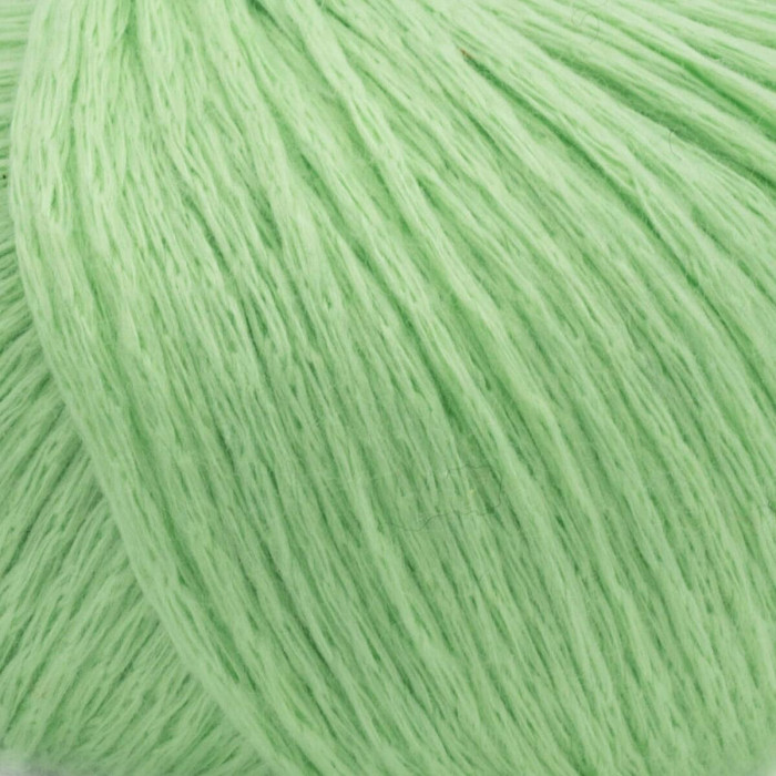 21 Пряжа Laines du Nord Soft Lino, 50г - 135м, ментоловий, 80% льон, 20% бавовна