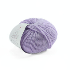 211 Пряжа Laines du Nord Dolly 125, 50г - 125м, світло-бузковий, 100% вовна