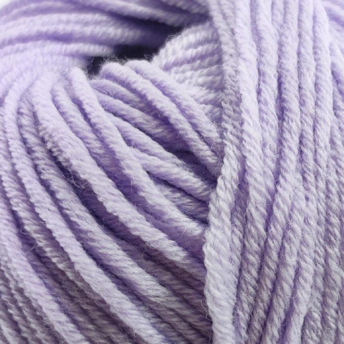 211 Пряжа Laines du Nord Dolly 125, 50г - 125м, світло-бузковий, 100% вовна