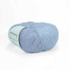 2119 Пряжа Lana Gatto Mohair Royal, 25г - 215м, блакитний, 80% кід мохер, 20% нейлон