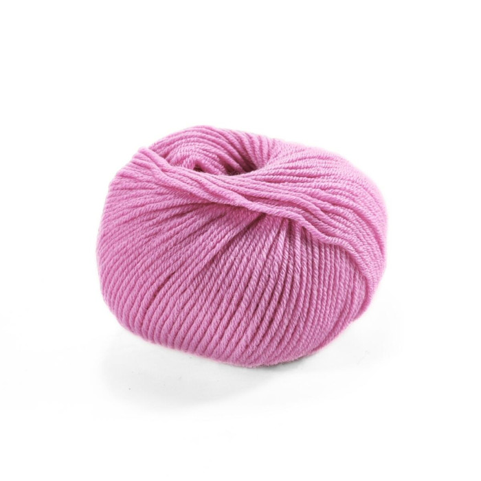 212 Пряжа Laines du Nord Dolly 125, 50г - 125м, ніжно-рожевий, 100% вовна