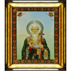 Р-036 Ікона святителя Спиридона Триміфунтського. Картини бісером. Набір для вишивання бісером(Знятий з виробництва)