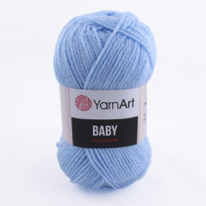 215 Пряжа Baby 50гр - 150м (Блакитний) YarnArt