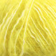22 Пряжа Adriafil Zucchero Filato, 50г - 175м, лимонний, 18% альпака, 50% бавовна, 32% вовна