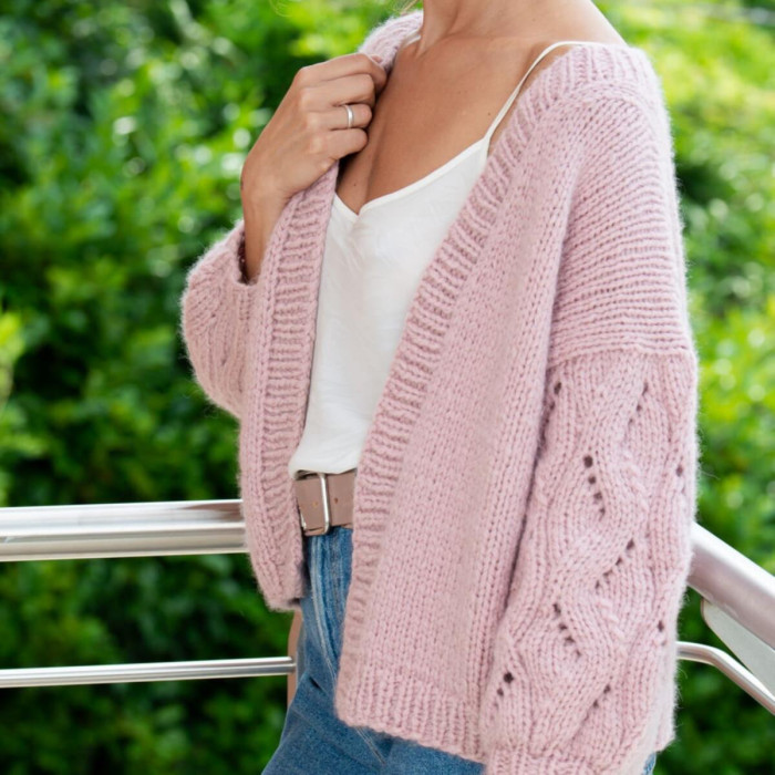 22 Пряжа Laines du Nord Firenze, 50г - 115м, світло-бузковий, 20% альпака бебі, 75% вовна, 5% нейлон