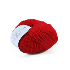 22 Пряжа Laines du Nord Holiday, 50г - 125м, червоний, 70% вовна, 30% акрил