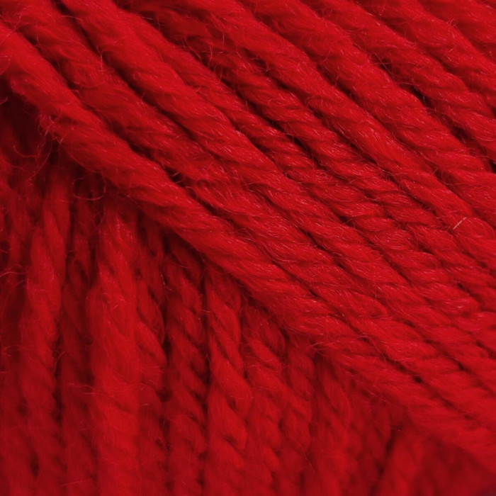 22 Пряжа Laines du Nord Holiday, 50г - 125м, червоний, 70% вовна, 30% акрил