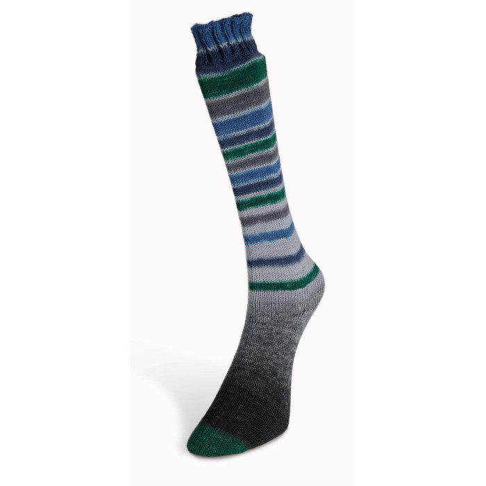 22 Пряжа Laines du Nord Infinity Sock, 100г - 420м, різнокольоровий, 75% вовна, 25% нейлон