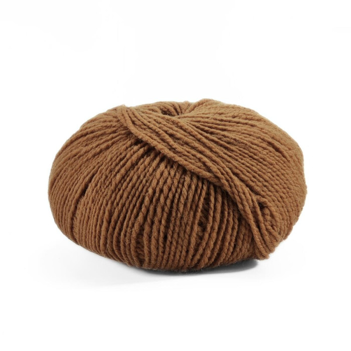 22 Пряжа Laines du Nord Matera, 50г - 160м, світло-коричневий, 100% вовна