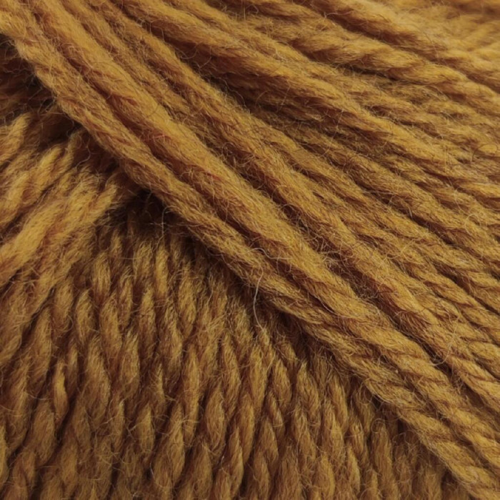 22 Пряжа Laines du Nord Mercerized Merino, 50г - 125м, гірчичний, 100% вовна