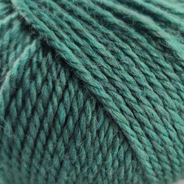 22 Пряжа Laines du Nord Merino Yak, 50г - 115м, нефрітовий, 15% альпака, 15% як, 70% вовна