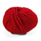 22 Пряжа Laines du Nord Twist, 100г - 125м, червоний, 70% вовна, 30% акрил