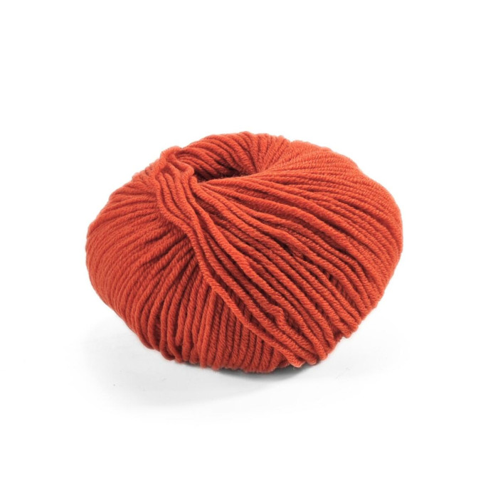 220 Пряжа Laines du Nord Dolly 125, 50г - 125м, теракотовий, 100% вовна