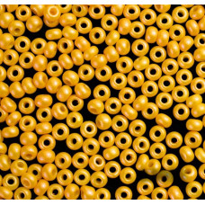 22002 10/0 чеський бісер Preciosa, 5 г, жовтий, рокайль
