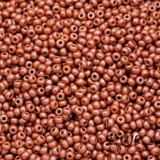 22006 10/0 чеський бісер Preciosa, 50 г, світло-коричневий, рокайль