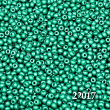 22017 10/0 чеський бісер Preciosa, 50 г, смарагдовий