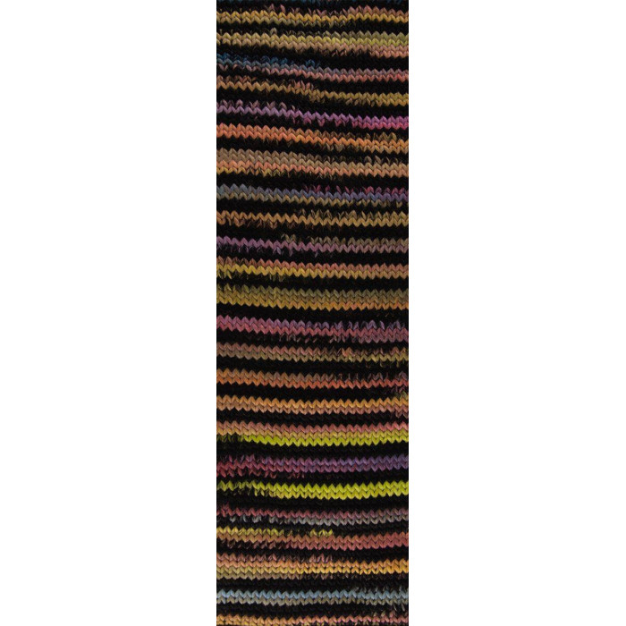 2(2025) Пряжа Laines du Nord Young Trendy, 80г - 100м, різнокольоровий, 100% вовна