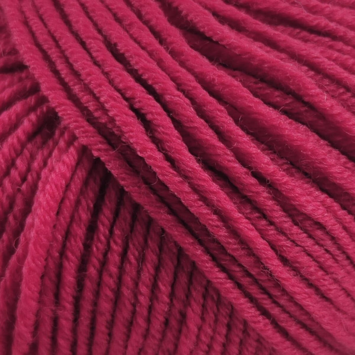 221 Пряжа Laines du Nord Dolly 125, 50г - 125м, брусничний, 100% вовна