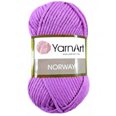 223 Пряжа Norway 100гр - 105м (Фіолетовий) YarnArt
