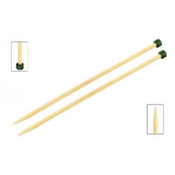 22315 Спиці прямі 9.00 mm - 25 cm Bamboo KnitPro