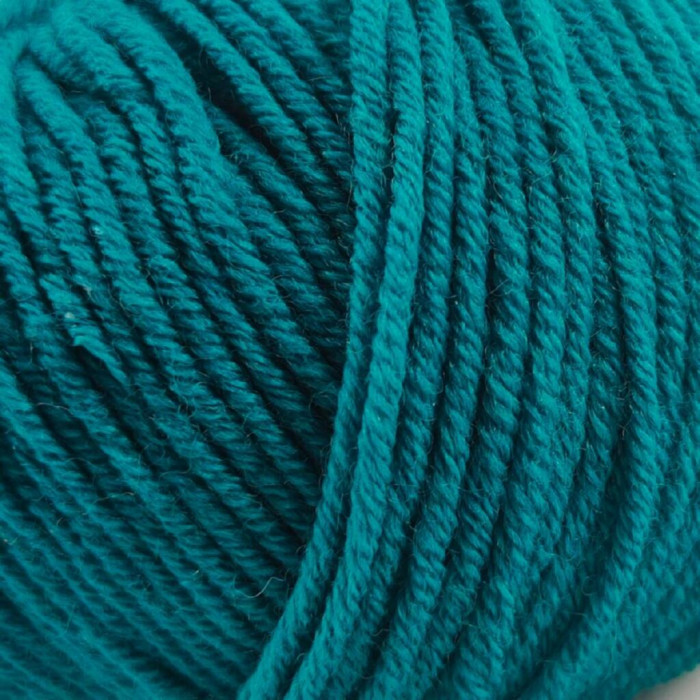 224 Пряжа Laines du Nord Dolly 125, 50г - 125м, морська-хвиля, 100% вовна