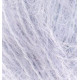 224 Пряжа Mohair Classic 100гр - 200м (сірий). Alize