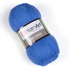 224 Пряжа Super Perlle 100гр - 400м (Блакитний) YarnArt
