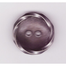 839-1 Ґудзик металева (срібло) з обідком - кіскою, 22 мм