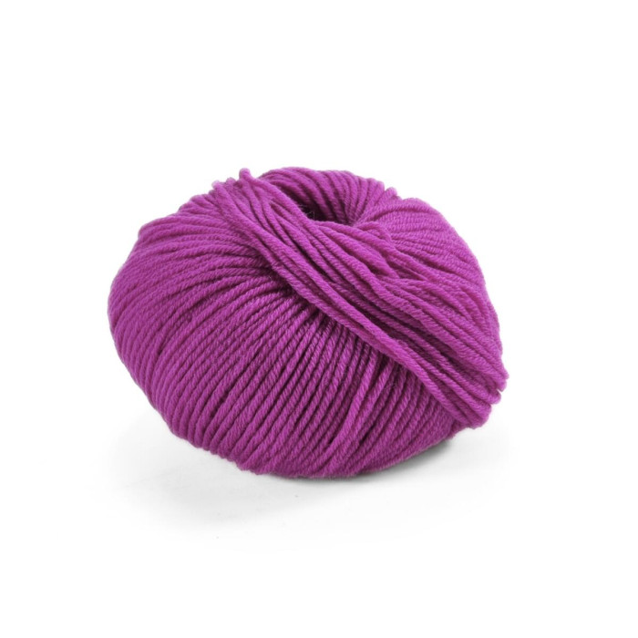 226 Пряжа Laines du Nord Dolly 125, 50г - 125м, фуксія, 100% вовна