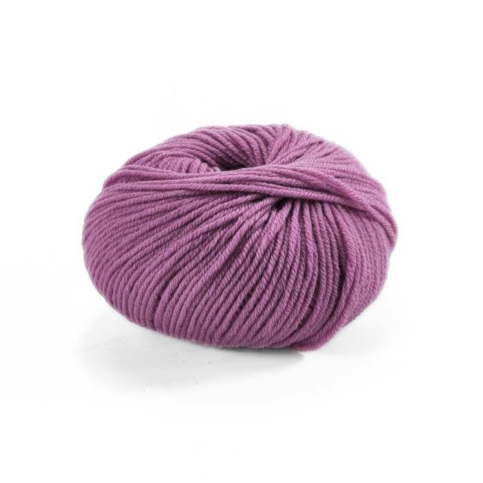 227 Пряжа Laines du Nord Dolly 125, 50г - 125м, фіолетово-бузковий, 100% вовна