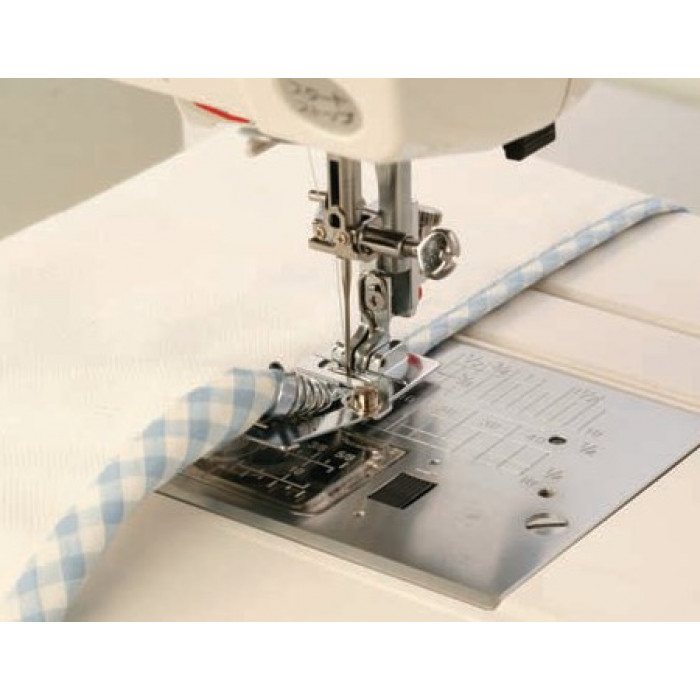 Лапка для пришивання косою бейки (окантовки) для побутових швейних машин (блістер)
