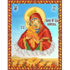 РИП-5219 Почаївська ікона Божої Матері. Марічка. Схема на тканині для вишивання бісером