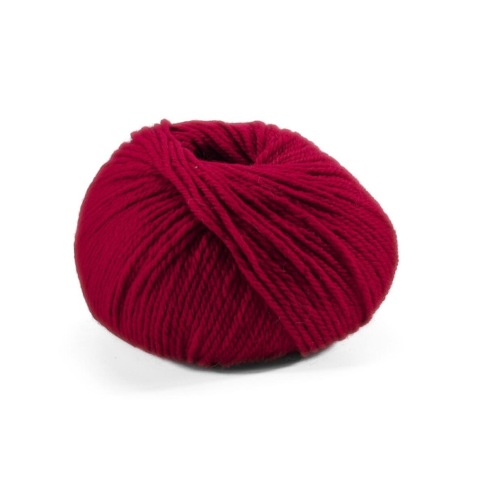 23 Пряжа Laines du Nord Holiday, 50г - 125м, бордовий, 70% вовна, 30% акрил