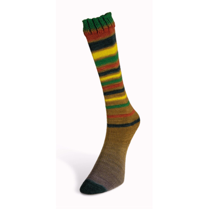 23 Пряжа Laines du Nord Infinity Sock, 100г - 420м, різнокольоровий, 75% вовна, 25% нейлон