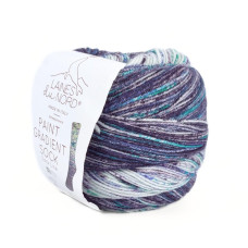 23 Пряжа Laines du Nord Paint Gradient Sock, 100г - 420м, різнокольоровий, 75% вовна, 25% нейлон