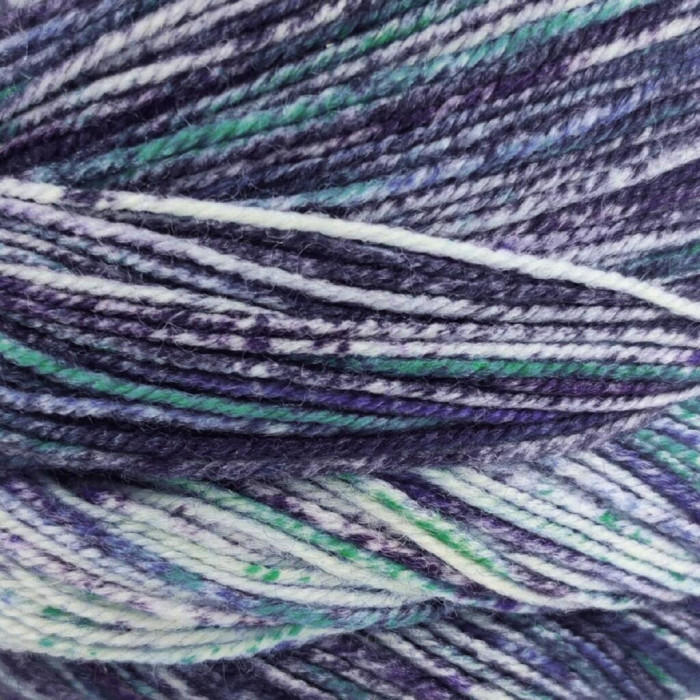 23 Пряжа Laines du Nord Paint Gradient Sock, 100г - 420м, різнокольоровий, 75% вовна, 25% нейлон