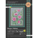 230020 Little Stitch Набір для вишивки рахунковим хрестиком - Мальви 22,5x32 см, Aida16 (айворі)