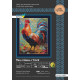 230034 Little Stitch Набір для вишивки рахунковим хрестиком - Пан-Півень 25,5x32 см, Aida16 (айворі)