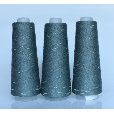 231 Пряжа Visco Knot Infinity Yarn, 100гр - 500м, полин+мультіколор, 100% віскоза з люрексом