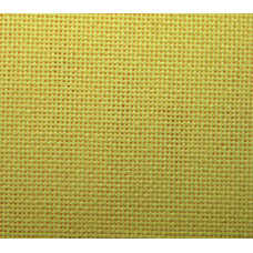 1235/235 Канва Linda Schulertuch 27/107 Zweigart, жовтий, ширина - 85 см.тканина для вишивання(Знятий з виробництва)