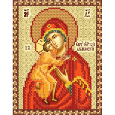 РИП-5221 Феодорівська ікона Божої Матері. Марічка. Схема на тканині для вишивання бісером