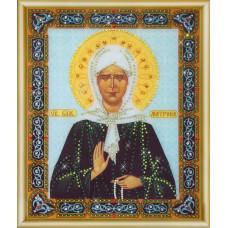 КС-129 Ікона святої блаженної Матрони Московської. Чарівна мить. Набір для виготовлення картини зі стразами