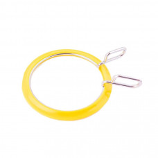 160-3/желтые Пяльцы Nurge пружинные для вышивания и штопки, диаметр 58mm ,толщина 2.6 мм. Nurge