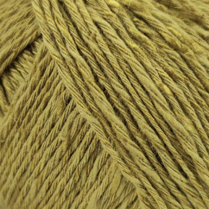 24 Пряжа Adriafil Fiordiloto, 50г - 115м, оливковий, 23% льон, 57% бавовна, 20% віскоза