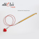 240-2 Addi  Addi Набір гачків для в'язання addiClick алюміній, пластик