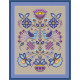 240045Р Little Stitch Набір для вишивки рахунковим хрестиком - Холодне дерево життя 30x41,5 см, Linda 27 ct (айворі)