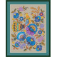 240049Р Little Stitch Набір для вишивки рахунковим хрестиком - Вечір 30x40,5 см, Linda 27 ct (айворі)