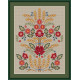 240061Р Little Stitch Набір для вишивки рахунковим хрестиком - Дідух 29x39 см, Linda 27 ct (айворі)